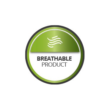 Breathable. Purifies the environment