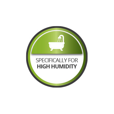Water repellent for areas with humidity
