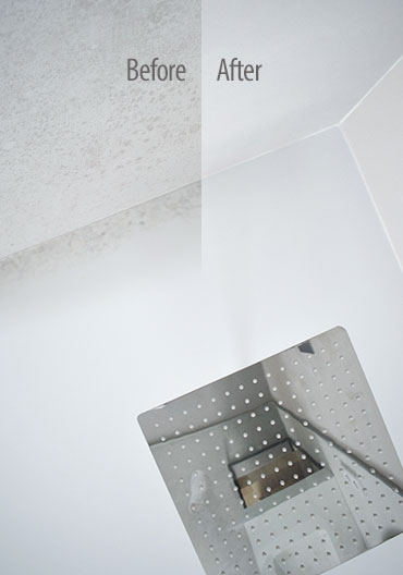 Treatment for walls with moisture