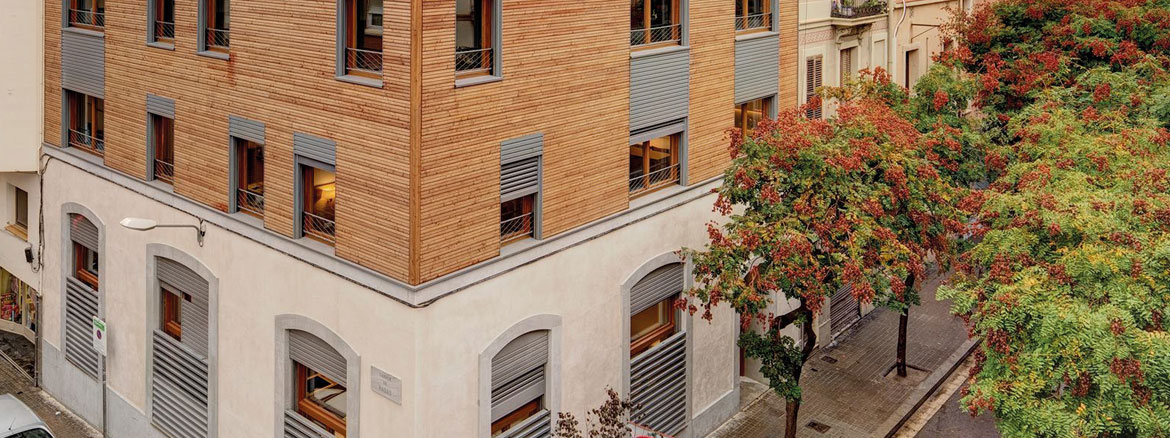 Graphenstone Ecobuilding Barcelona, ecological housing